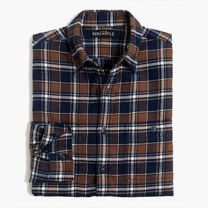J. Crew Mercantile Slim Fit Plaid Flannel Shirt